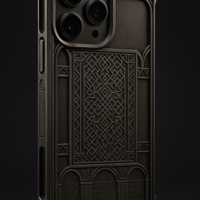 Geleneksel motif metal kılıf